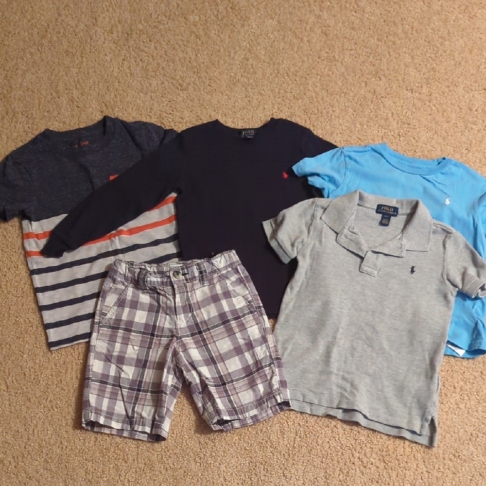 Polo by Ralph Lauren Kids' Multi-Color Shirt Set